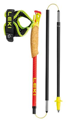 Leki UltraTrail FX One SuperLite Folding Trail Running Poles Red