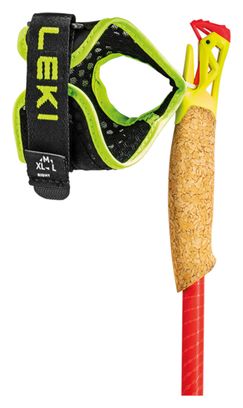 Leki UltraTrail FX One SuperLite Folding Trail Running Poles Red