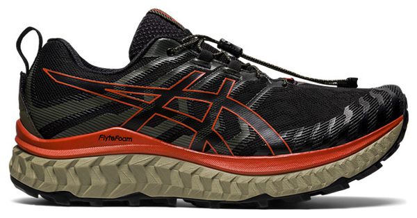 Trailrunning-Schuhe Asics Trabuco Max Schwarz Khaki Orange