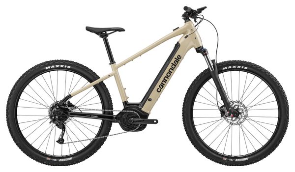 Cannondale Trail Neo 4 Shimano Alivio 9V 500 Wh 29'' Beige Semi-stijve Elektrische Mountainbike