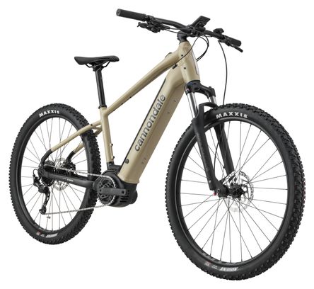 Cannondale Trail Neo 4 Shimano Alivio 9V 500 Wh 29'' Beige Semi-Rigid Electric Mountain Bike