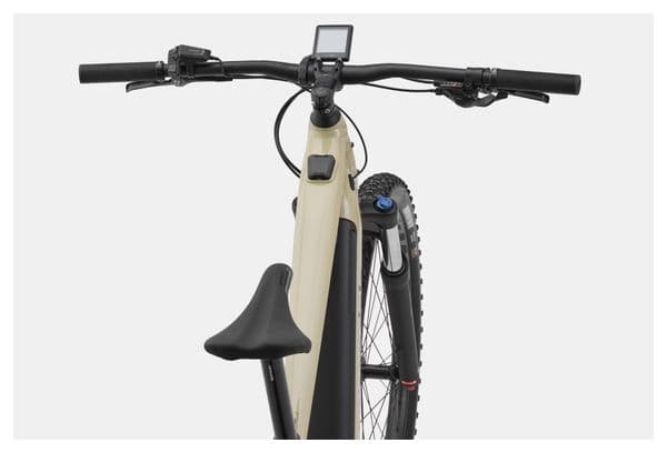 Bicicleta de montaña eléctrica semirrígida Cannondale Trail Neo 4 Shimano Alivio 9V 500 Wh 29'' Beige