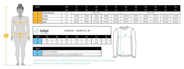 Sweat de sport pour femme Kilpi MONTALE-W