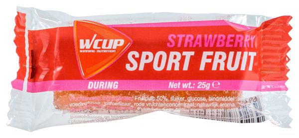 Pasta energética de frutas WCUP Sport Fruit Strawberry 25g