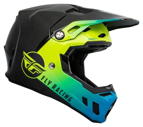 Fly Racing Fly Formula CC Centrum Fullface Helmet Black / Blue / Fluorescent Yellow