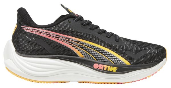 Scarpe da corsa Puma Velocity Nitro 3 FG Nero Arancione Donna