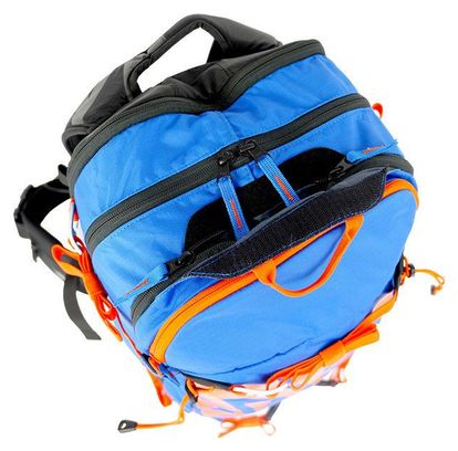 Sac modulable SES Modèle Tantale 33L Couleur Blue Lake & Orange Fire Base taille L/XL