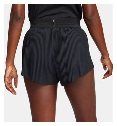 Short splité Nike AeroSwift 3in Noir Femme