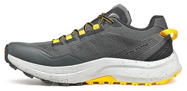 Scarpa Spin Planet Trail Shoes Grey/Yellow Men's
