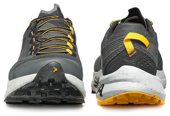Scarpa Spin Planet Trail Shoes Grey/Yellow Men's