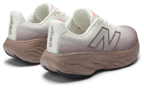 Scarpe da corsa New Balance Fresh Foam X 1080 v14 Bianco/Marrone Donna
