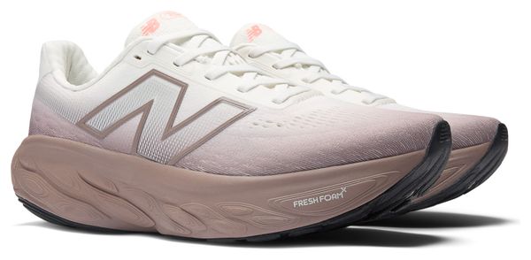 Scarpe da corsa New Balance Fresh Foam X 1080 v14 Bianco/Marrone Donna