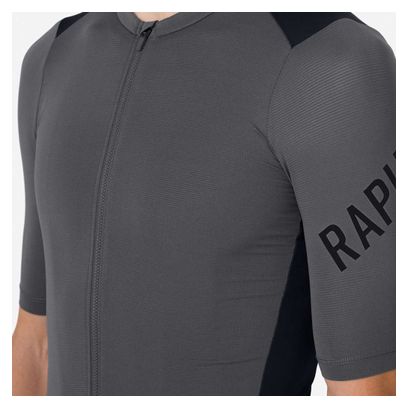 Men's Rapha Pro Team Training Short Sleeve Jersey Grey/Black