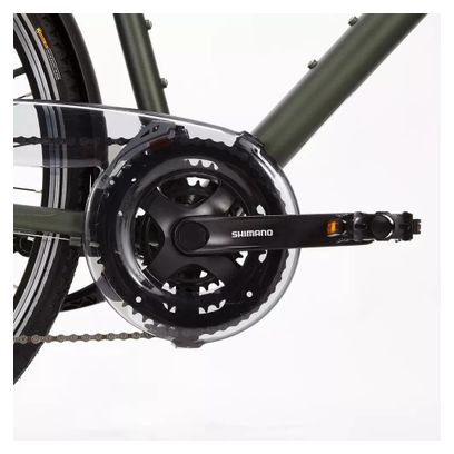 Hybrid bike BTWIN UTK 500 HOPRIDER HF Green