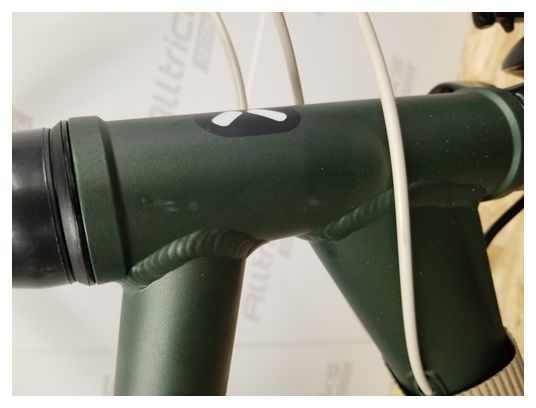 Hybrid bike BTWIN UTK 500 HOPRIDER HF Green