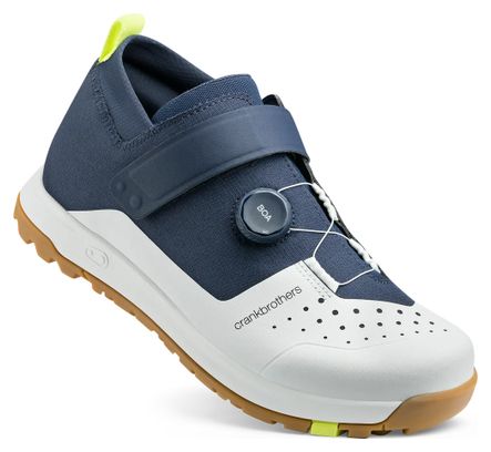 Chaussures VTT Crankbrothers Mallet Trail BOA Bleu/Gris Unisexe