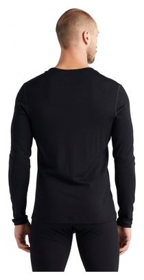 Maillot Manches Longues Icebreaker Mérinos 260 Tech Noir