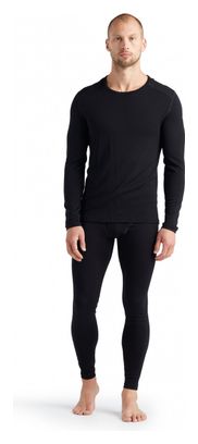 Maillot Manches Longues Icebreaker Mérinos 260 Tech Noir