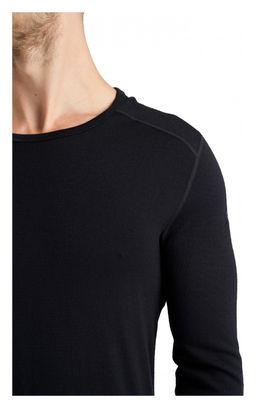 Maillot Manches Longues Icebreaker Mérinos 260 Tech Noir