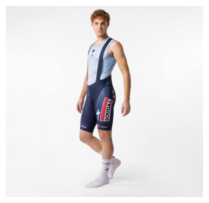 Culotte corto con tirantes Castelli Competizione 2 Soudal Quickstep azul para hombre