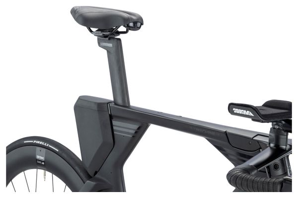 BMC Timemachine 01 Disc One Triathlon Bike Sram Force eTap AXS 12S 700 mm Stealth Black 2023