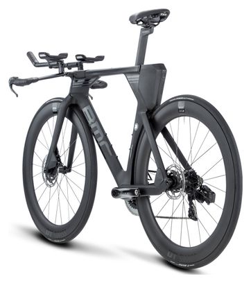BMC Timemachine 01 Disc One Triathlon Bike Sram Force eTap AXS 12S 700 mm Stealth Black 2023