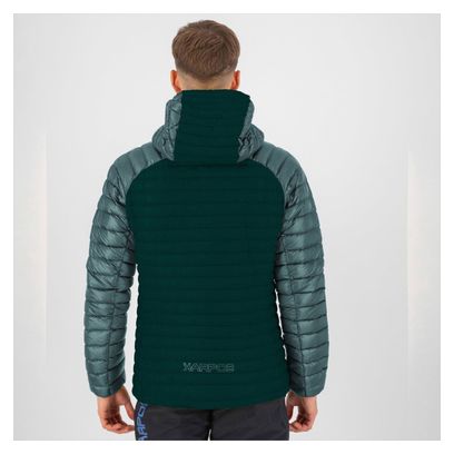 Chaqueta de pluma Karpos Alagna Azul/Verde