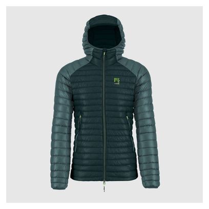 Chaqueta de pluma Karpos Alagna Azul/Verde