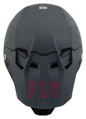 Fly Racing Fly Formula CC Centrum Fullface Helm Mat Grijs / Zwart