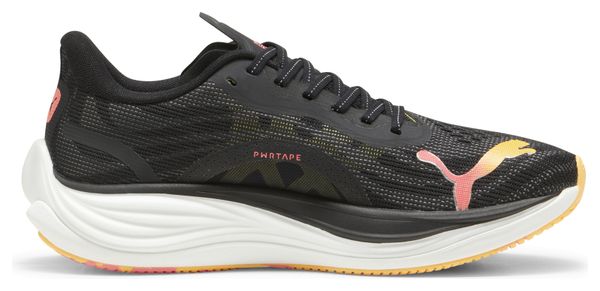 Chaussures Running Puma Velocity Nitro 3 FG Noir Orange Homme