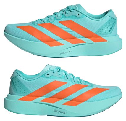 adidas Adizero Evo SL Men's Running Shoes, Blue/Orange