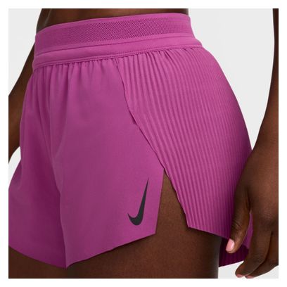 Short splité Nike AeroSwift 3in Violet Femme