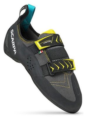 Chaussons d'Escalade Scarpa Vapor V Gris/Jaune Homme