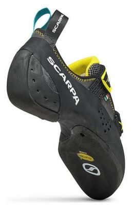 Chaussons d'Escalade Scarpa Vapor V Gris/Jaune Homme