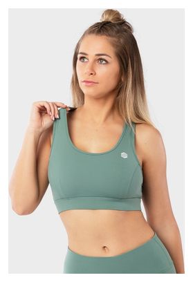 Brassière sport Fitness Femme Ultra Fit Vert Cendré