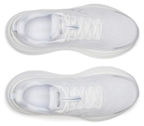 Chaussures Running Saucony Hurricane 25 Blanc Homme
