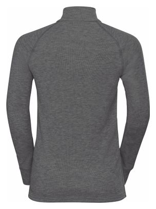 Odlo Active Warm Eco Kids 1/2 Zip Long Sleeve Jersey Grey
