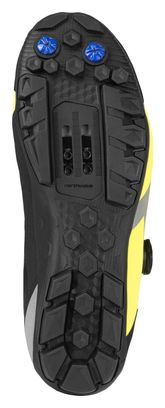 Zapatillas MTB Northwave Celsius Xt Arctic Gtx Amarillo Fluo Invierno