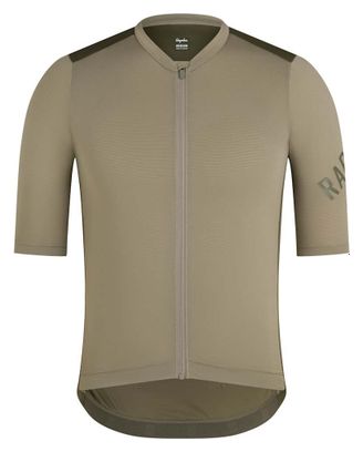 Maillot de entrenamiento Rapha Pro Team de manga corta, hombre, verde/caqui