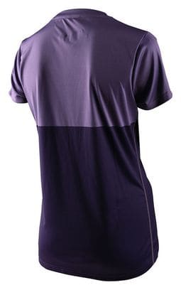 Troy Lee Designs Women&#39;s Lilium Block Orchid/Purple Short Sleeve Jersey