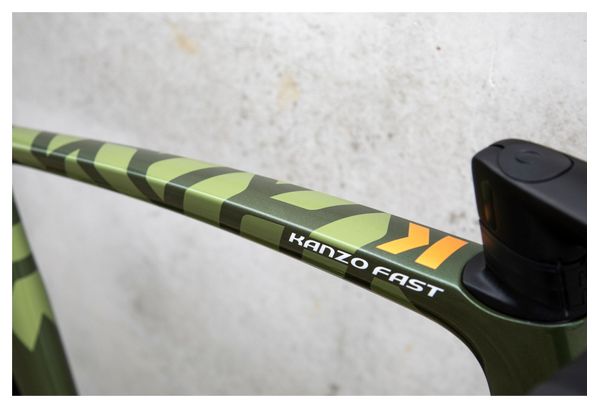 Gravel Bike Ridley Kanzo Fast Shimano GRX 800 1x11V 700 mm Vert Camouflage 2022