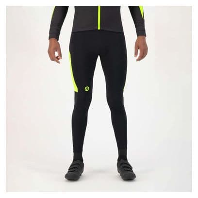 Cuissard Long Velo Avec Bretelless Avec Peau Rogelli Tyro - Homme - Noir/Fluor