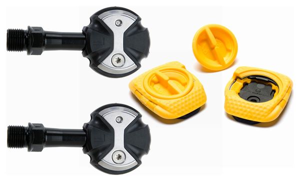 SPEEDPLAY Zero Chromo Pedals Black (Walkable Cleats)