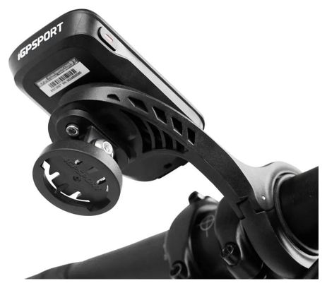 Adattatore Supporto Contatore iGPSport S82 per Luce Anteriore Nera