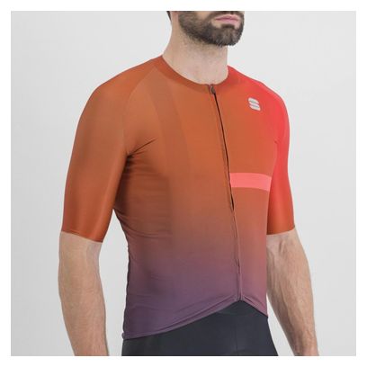 Sportful Bomber Short Sleeve Jersey Red/Orange