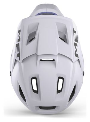 Casque avec Mentonnière Amovible Met Parachute MCR Mips Lila Mat