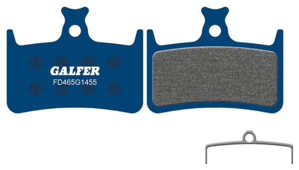 Pastillas de Freno Galfer FD465 G1455 Semimetálicas de Carretera para Frenos de Disco Hope E4 / RX4 (Shimano)