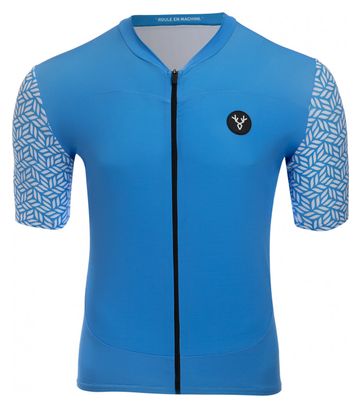 Maglia manica corta LeBram Aspin Bleu Azur A ro