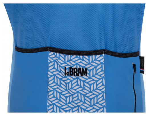 Maglia manica corta LeBram Aspin Bleu Azur A ro