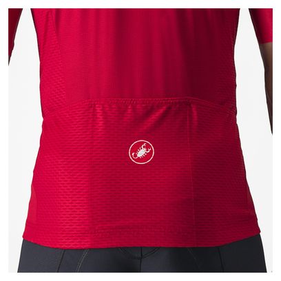 Castelli Tradizione Kurzarm Trikot Rot